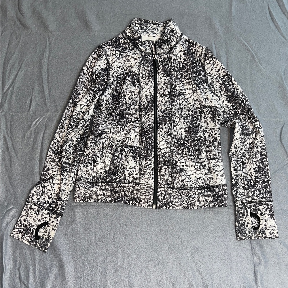 Danskin Now Black and Light Gray Jacket